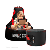 Bean Bag + Footstool (Child) - Throne Boss Australia